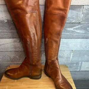 Vince Camuto Pedra Leather Over the Knee Riding Boots W5